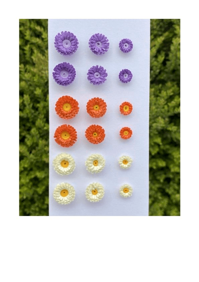 Pâquerettes puces 0,8 cm